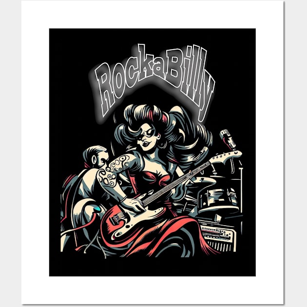 Rockabilly Wall Art by MckinleyArt